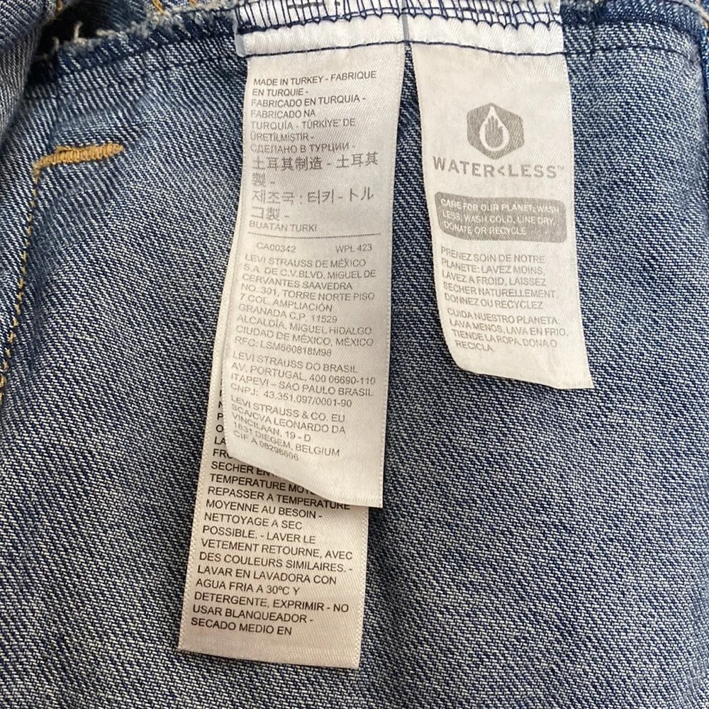 Levi’s Premium Original Trucker Jacket Women’s NEW Medium Waterless - Picture 7 of 7